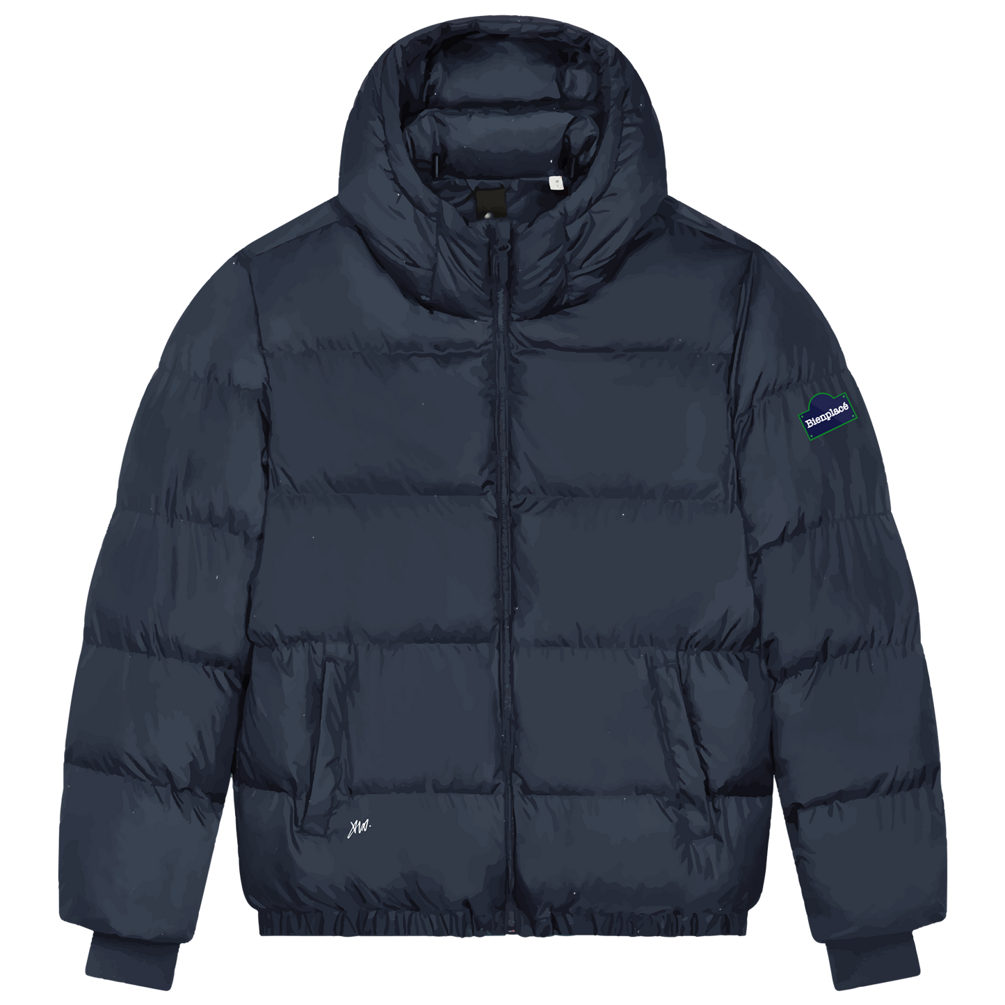 Doudoune matelassée Bienplacé Classic manche Navy