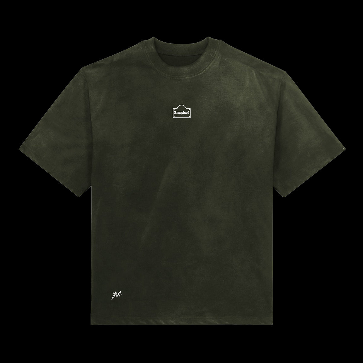 Tee Deluxe BienPlacé Monochrome plexus Vert Vintage