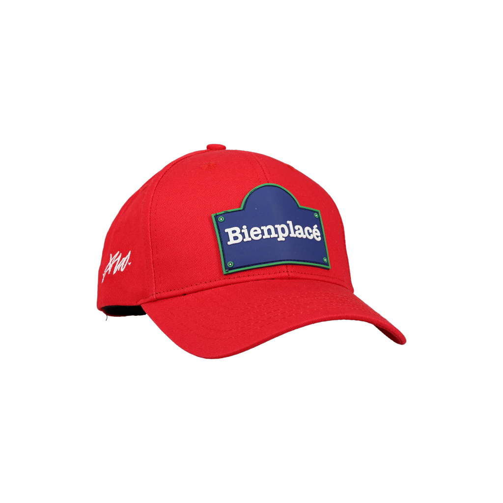 Casquette BP Rouge - Logo Silicone