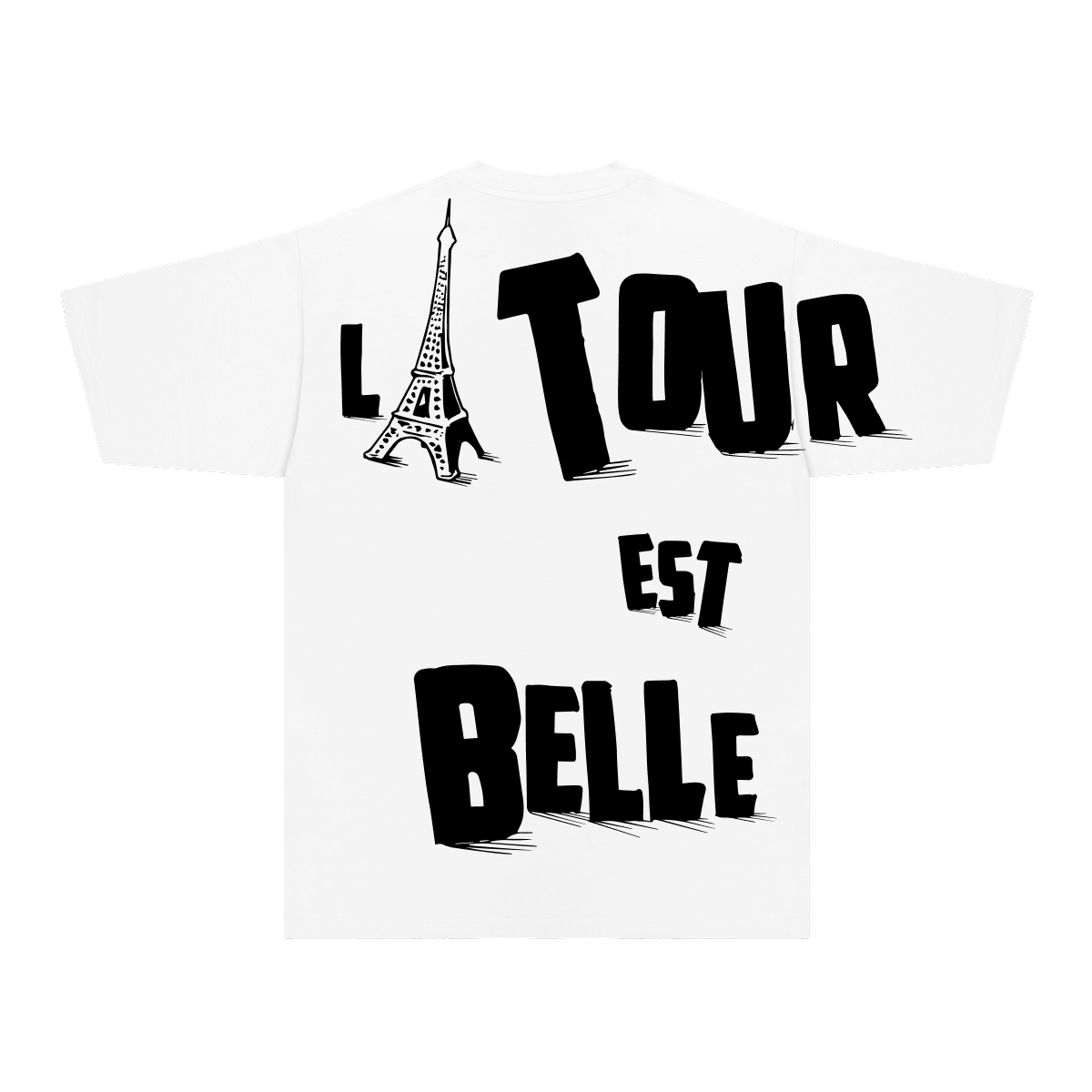 Tee Oversize Drop 1 - La Tour est Belle 3