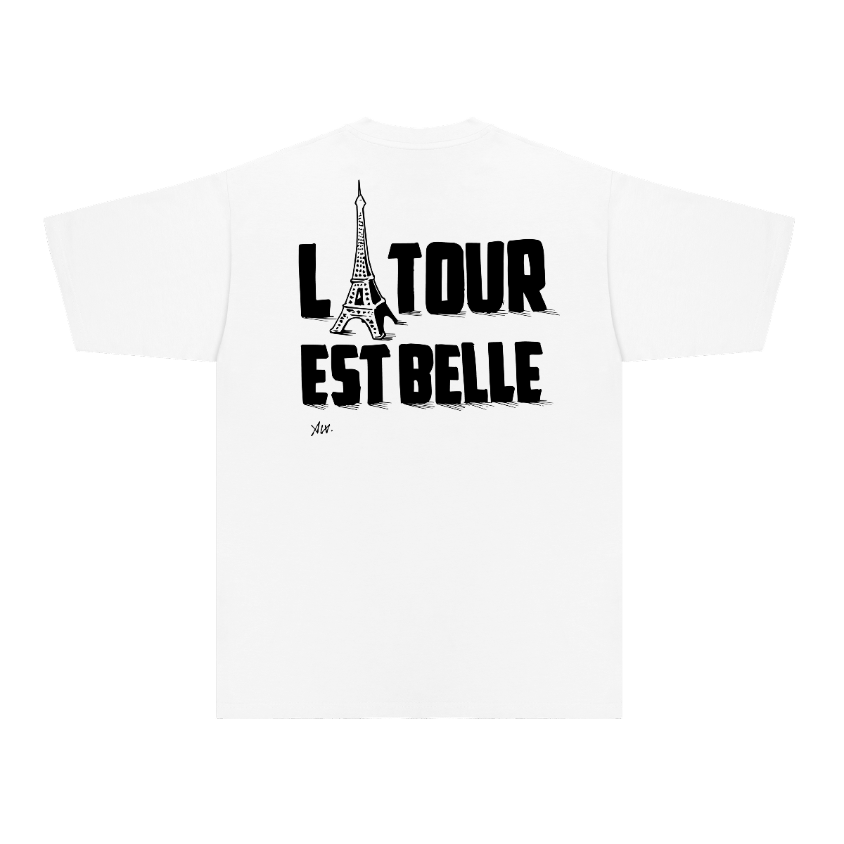 Tee Oversize Drop 1 - La Tour est Belle 1
