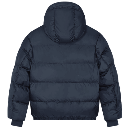 Doudoune matelassée Bienplacé Classic manche Navy
