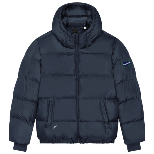 Doudoune matelassée Bienplacé Classic manche Navy