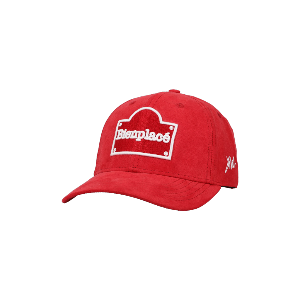 Casquette BP Suede Rouge