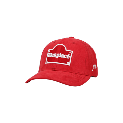 Casquette BP Suede Rouge