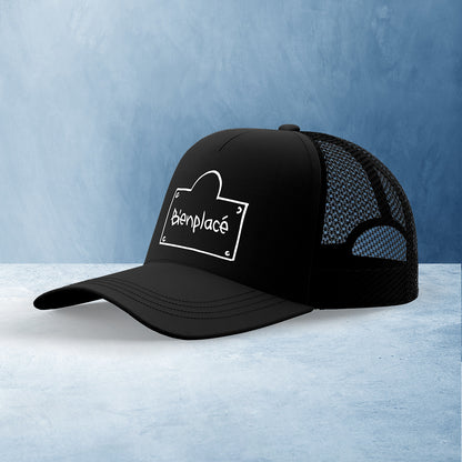 Casquette Trucker Bienplacé Noire