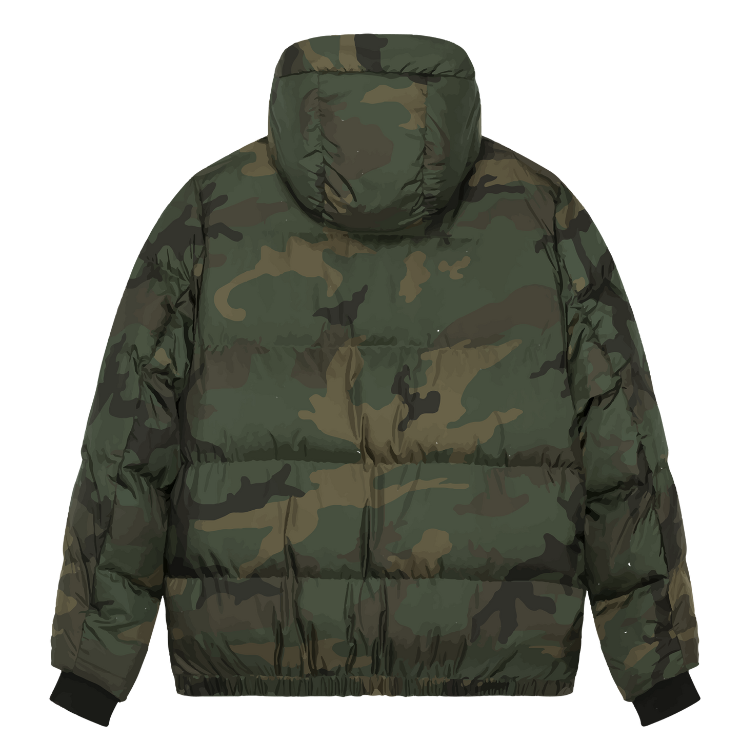 Doudoune matelassée Bienplacé Classic manche Army