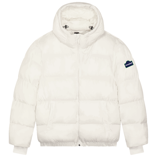 Doudoune matelassée Bienplacé Classic manche Blanc